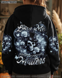 NOT EVERYONE LIKES ME SKULL ALL OVER PRINT  - TLNT1601254