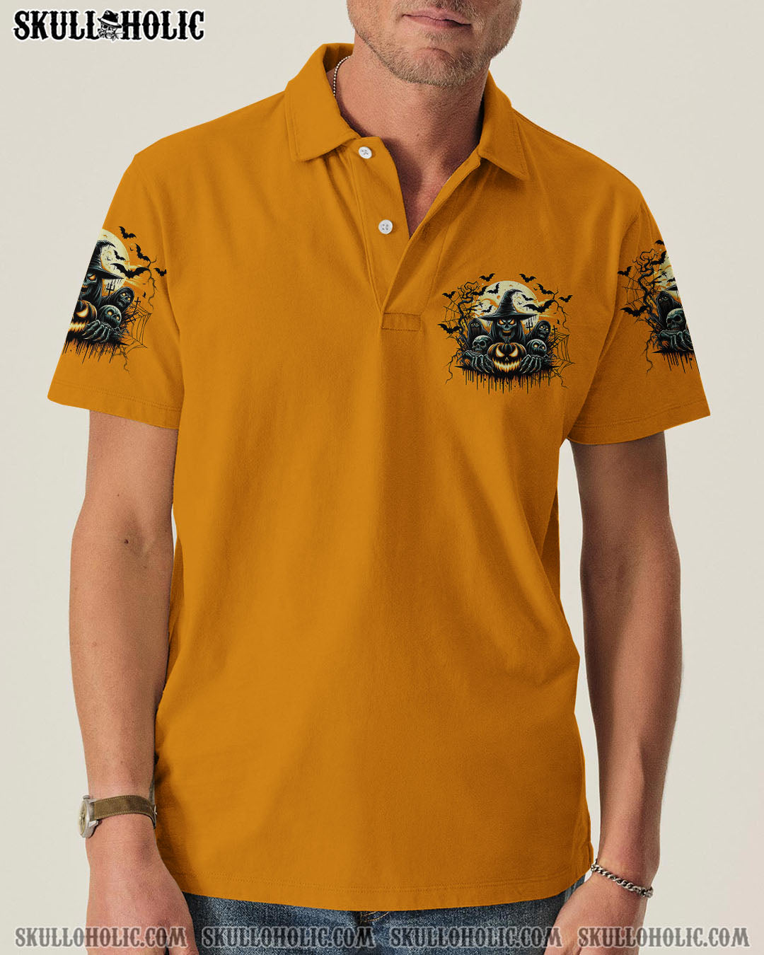 HELLO DARKNESS MY OLD FRIEND SKULL HALLOWEEN ALL OVER PRINT  - TLNZ0908253