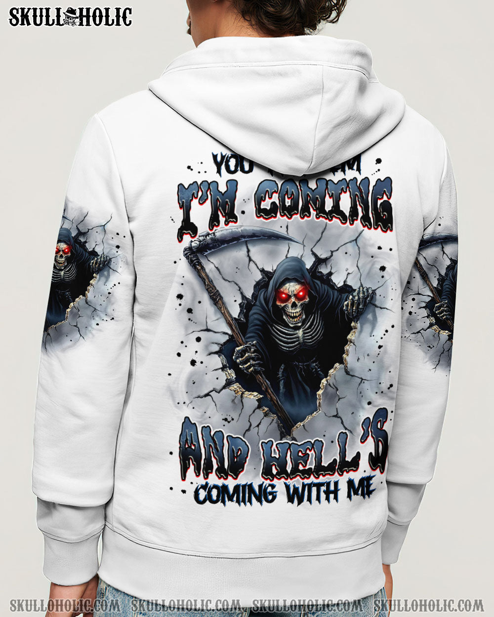 HELL'S COMING WITH ME ALL OVER PRINT - TLNZ1109251