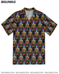 OCEAN TROPICAL SKULL HAWAIIAN SHIRT  - TLTR0204253