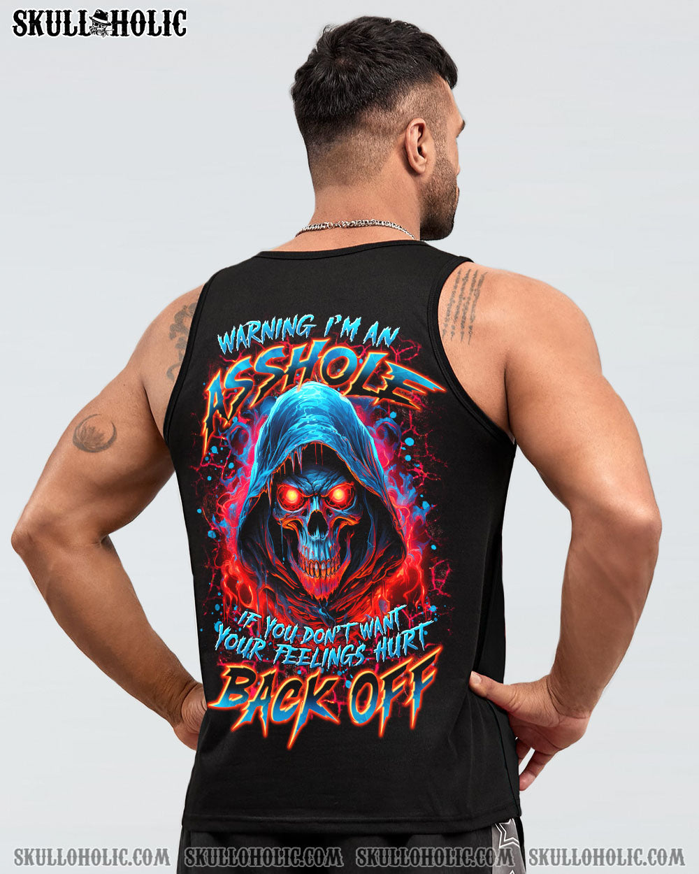 WARNING I'M AN A SKULL ALL OVER PRINT - TLTR1909244