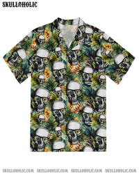 SKULL TROPICAL HAWAIIAN SHIRT  - TLTW0204253