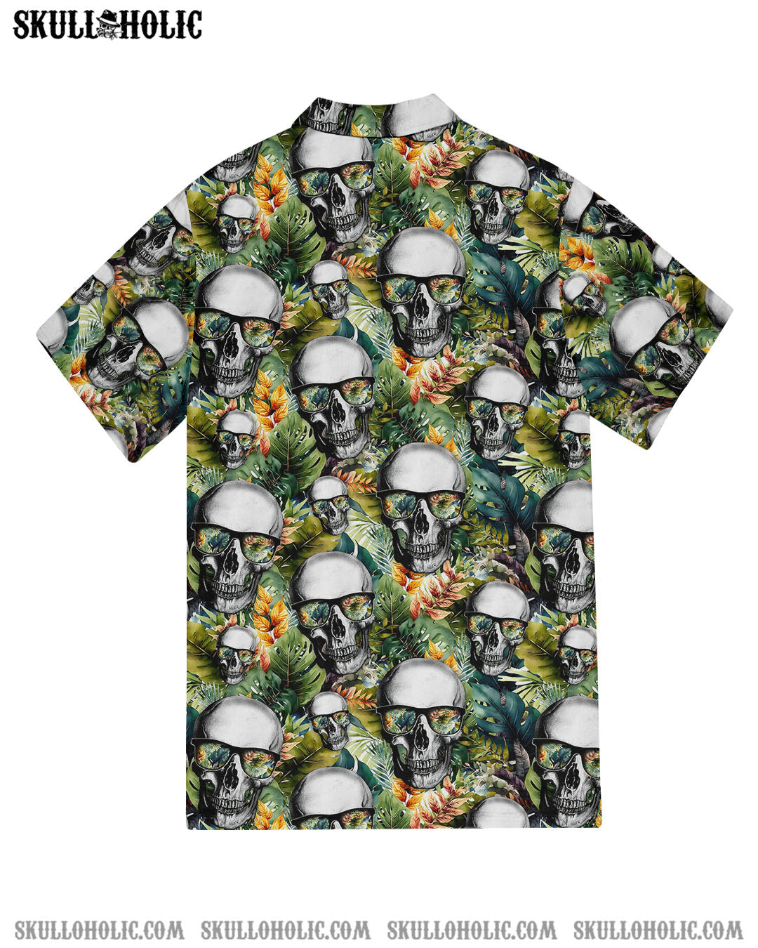 SKULL TROPICAL HAWAIIAN SHIRT  - TLTW0204253