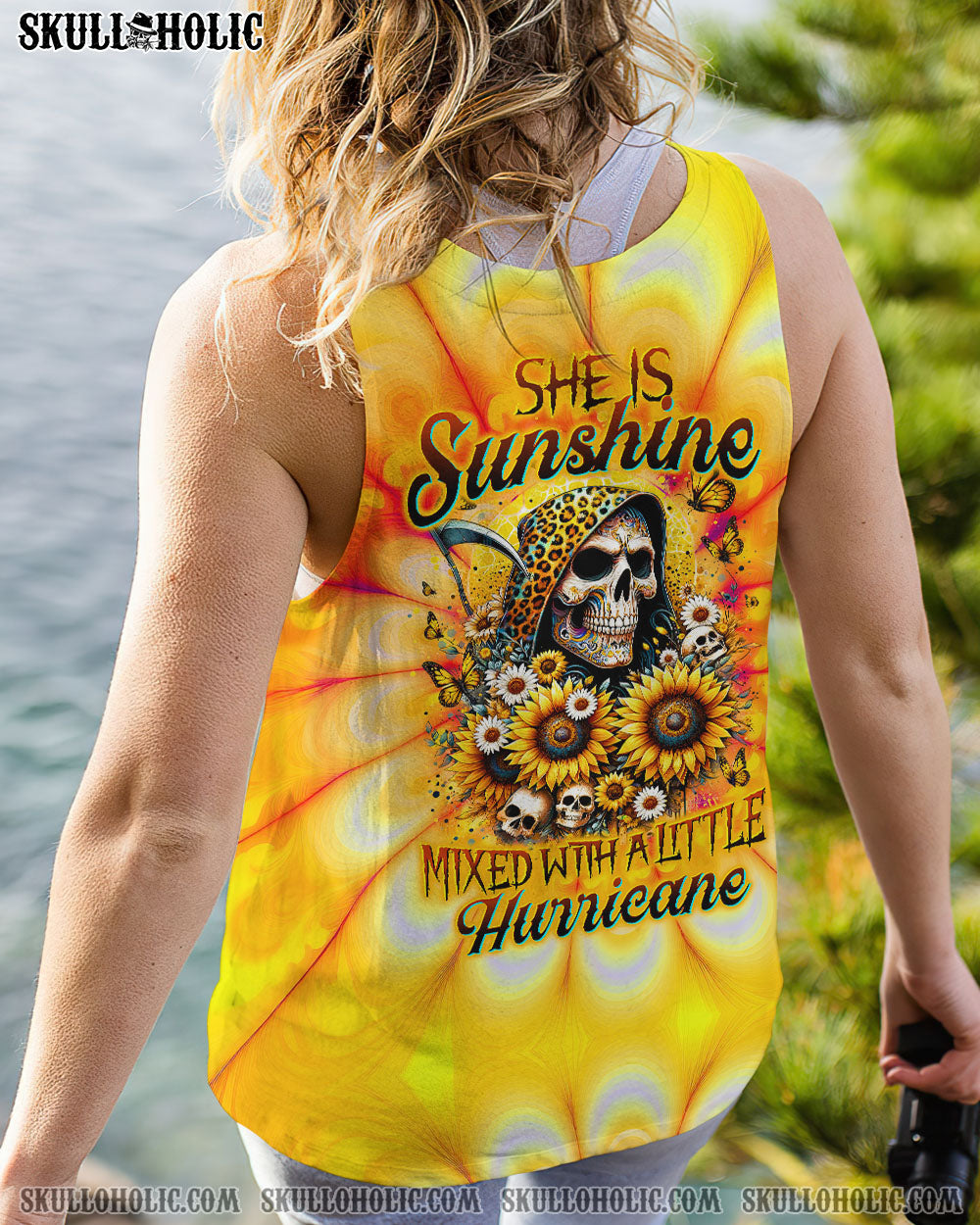 SHE IS SUNSHINE LEOPARD REAPER ALL OVER PRINT - TLTW2011235