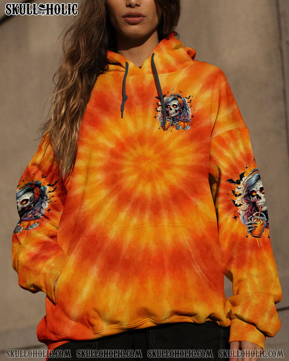 MOMBIE SKULL LADY HALLOWEEN ALL OVER PRINT - TLTW2406251