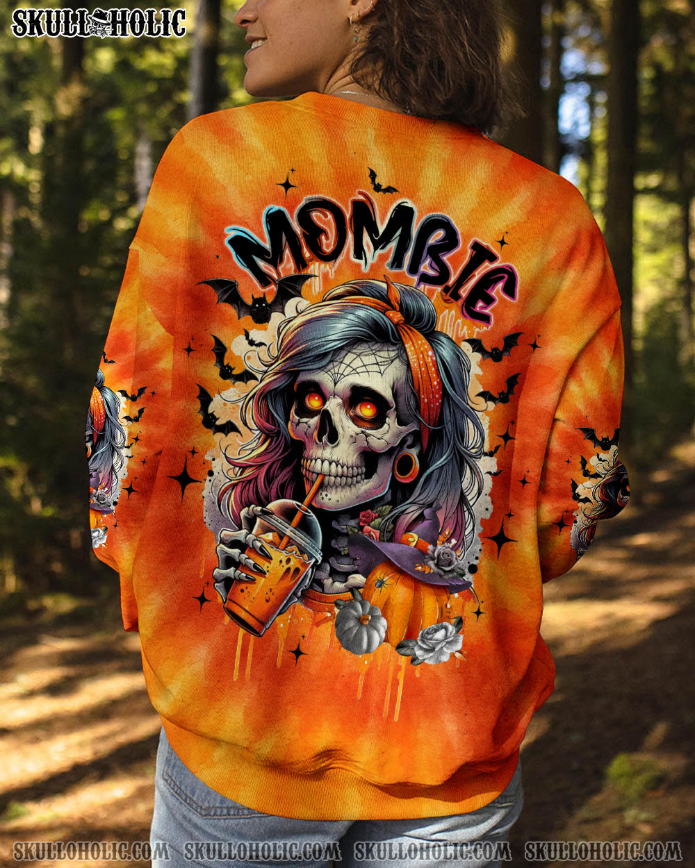 MOMBIE SKULL LADY HALLOWEEN ALL OVER PRINT - TLTW2406251
