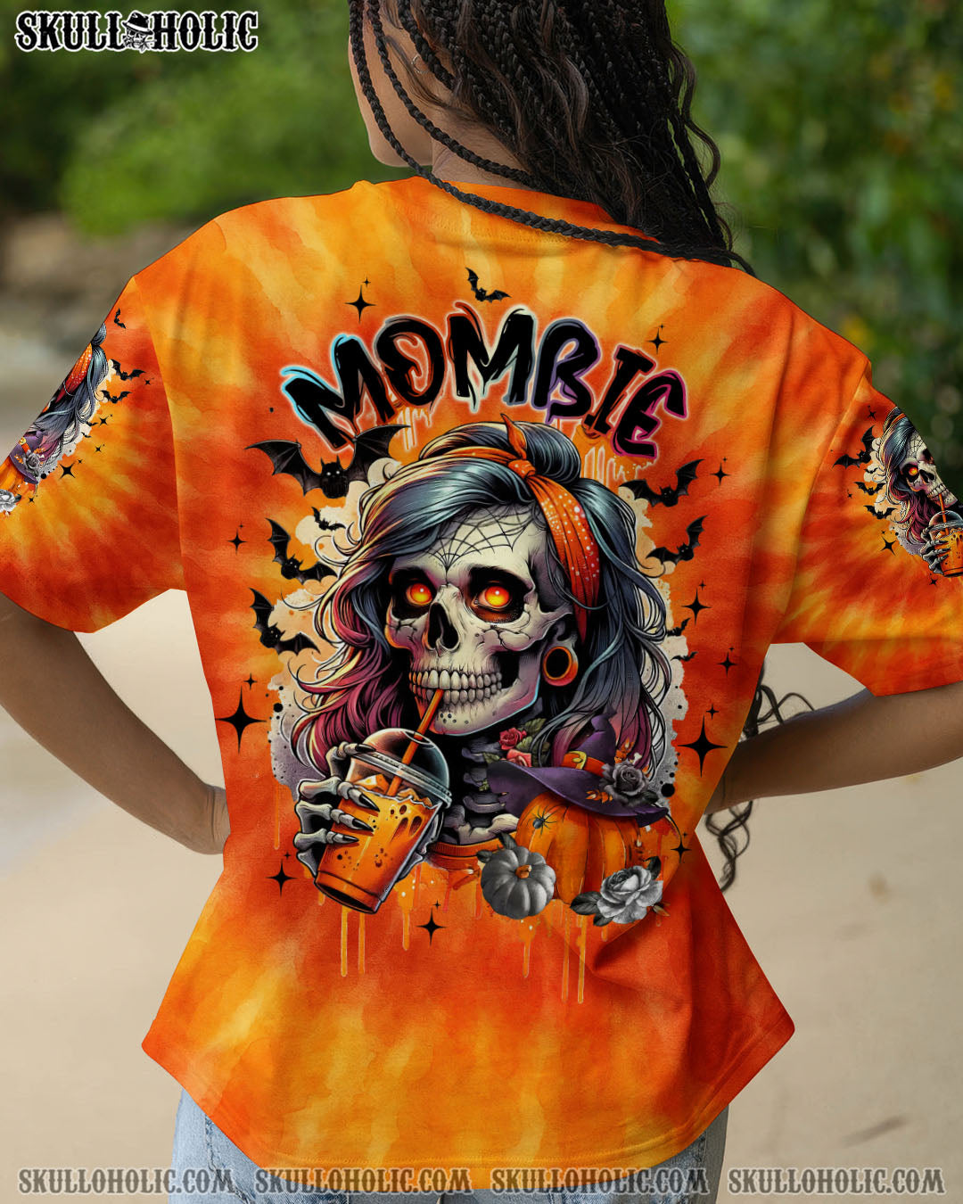 MOMBIE SKULL LADY HALLOWEEN ALL OVER PRINT - TLTW2406251