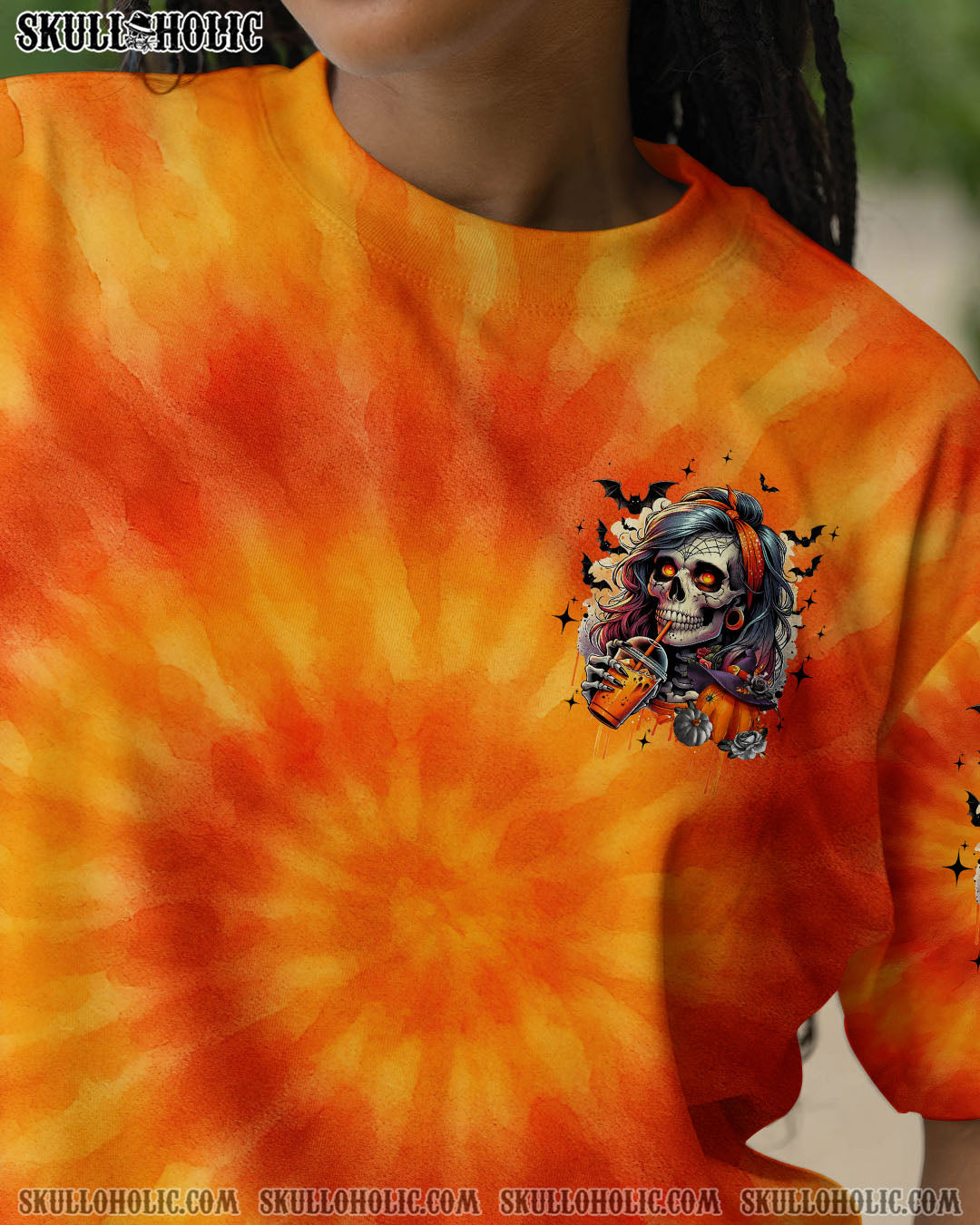 MOMBIE SKULL LADY HALLOWEEN ALL OVER PRINT - TLTW2406251