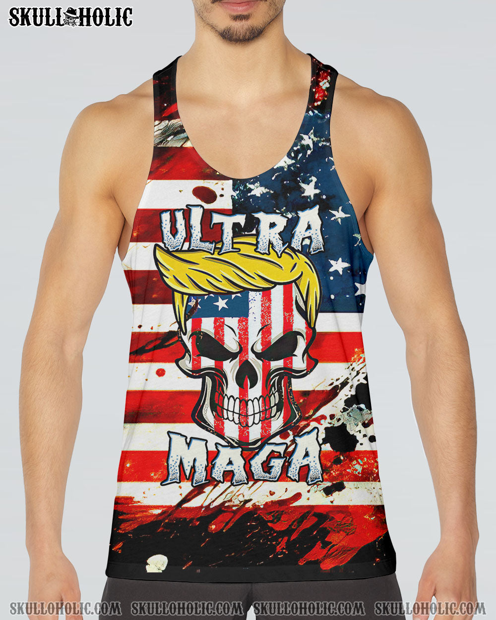 ULTRA MAGA SKULL ALL OVER PRINT - TLTW2201244