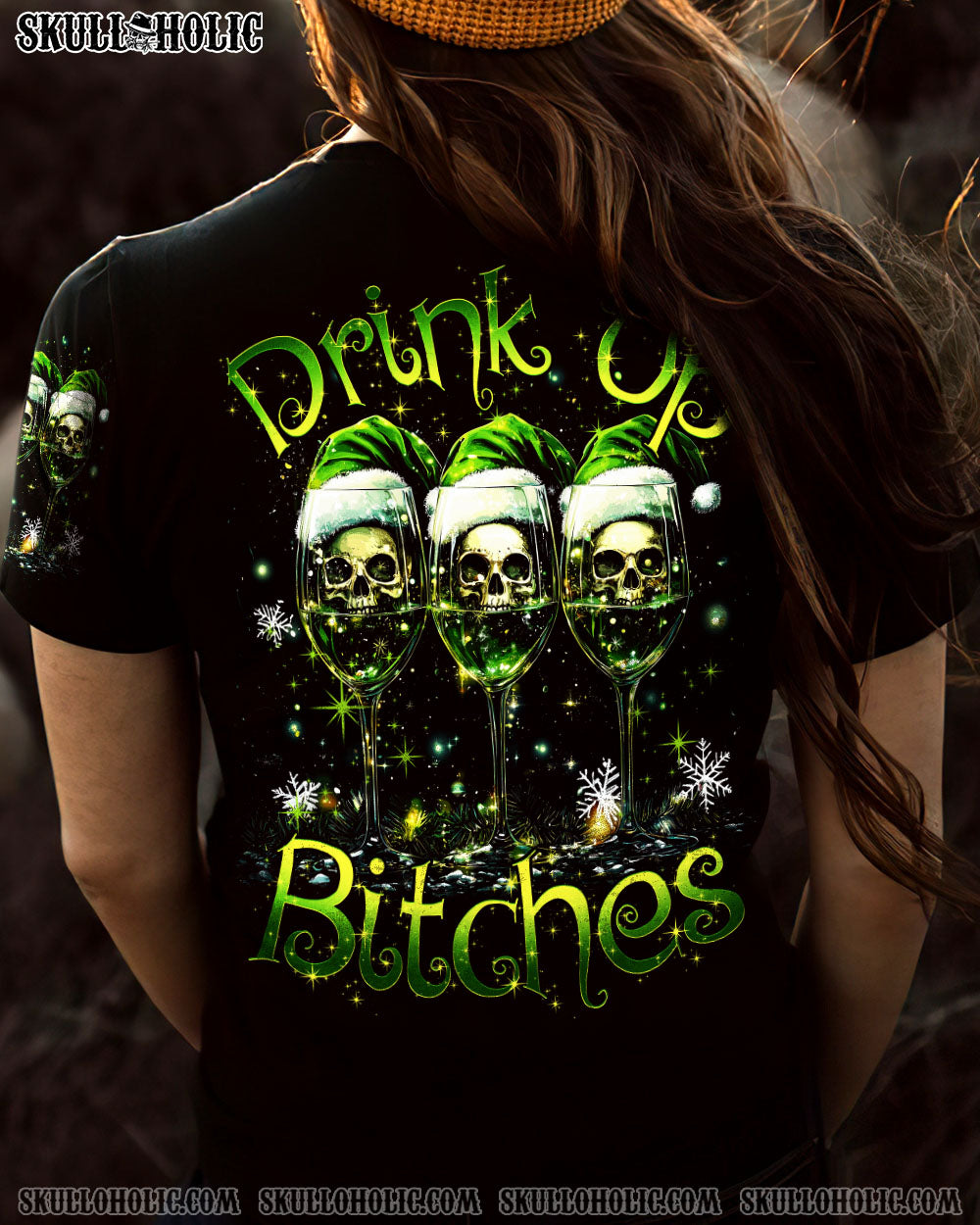 DRINK UP B CHRISTMAS ALL OVER PRINT - TY2410242