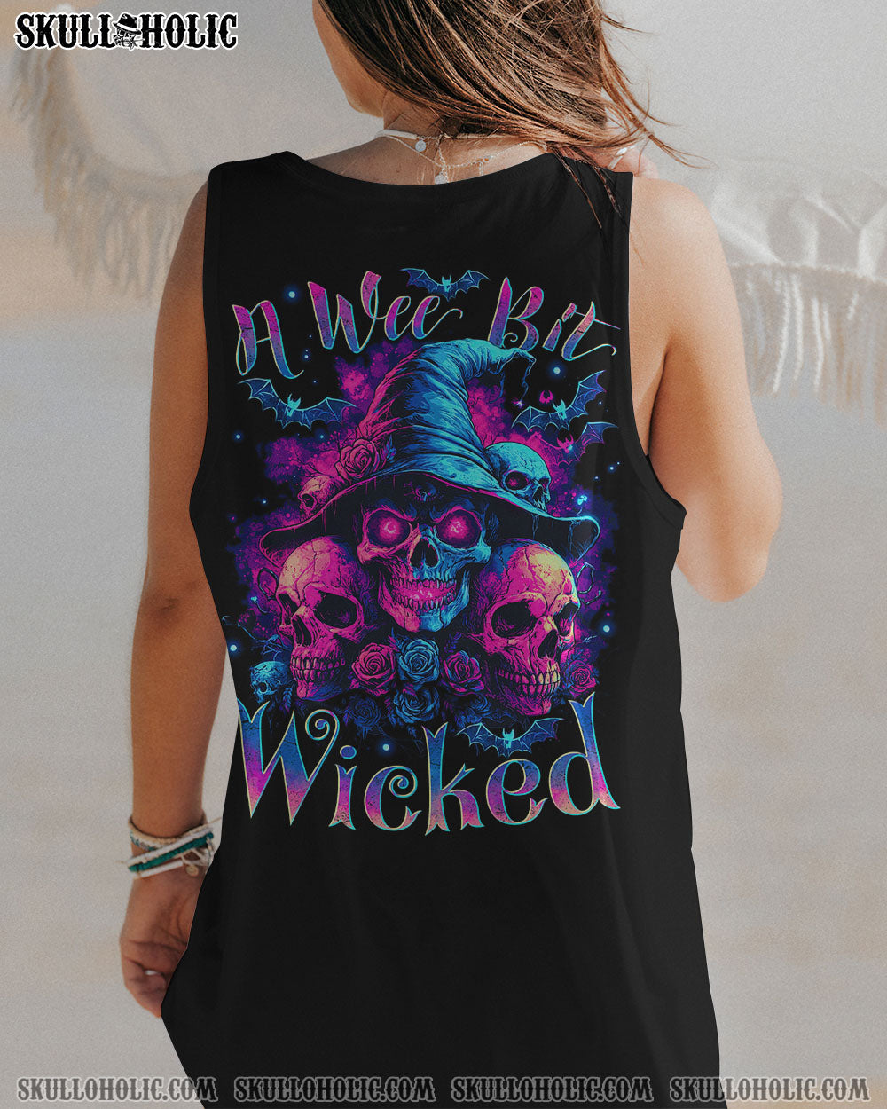 A WEE BIT WICKED HALLOWEEN ALL PRINT - TYTD0708243