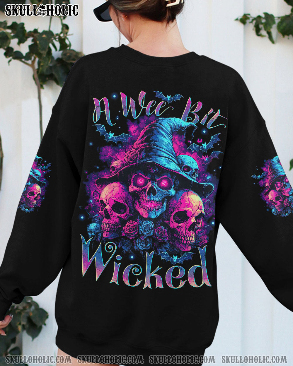 A WEE BIT WICKED HALLOWEEN ALL PRINT - TYTD0708243