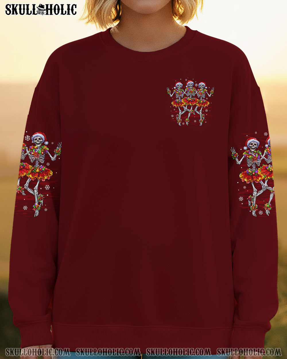 SORTA MERRY SORTA SCARY CHRISTMAS ALL OVER PRINT - TYTD1211251