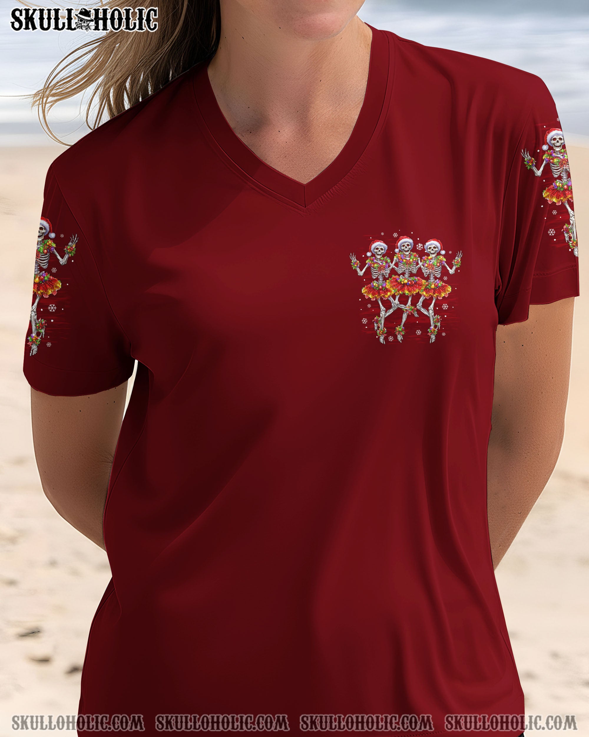 SORTA MERRY SORTA SCARY CHRISTMAS ALL OVER PRINT - TYTD1211251