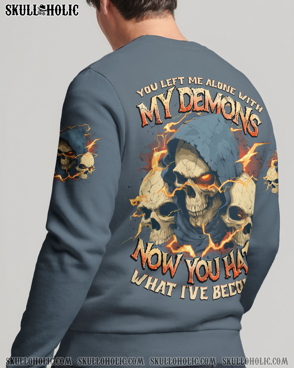 YOU LEFT ME ALONE WITH MY DEMONS ALL OVER PRINT - TYTD2010252