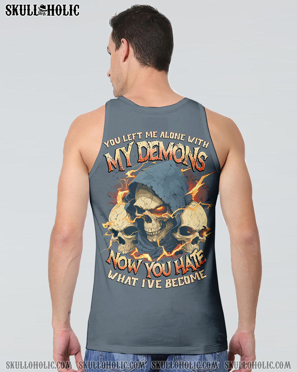 YOU LEFT ME ALONE WITH MY DEMONS ALL OVER PRINT - TYTD2010252