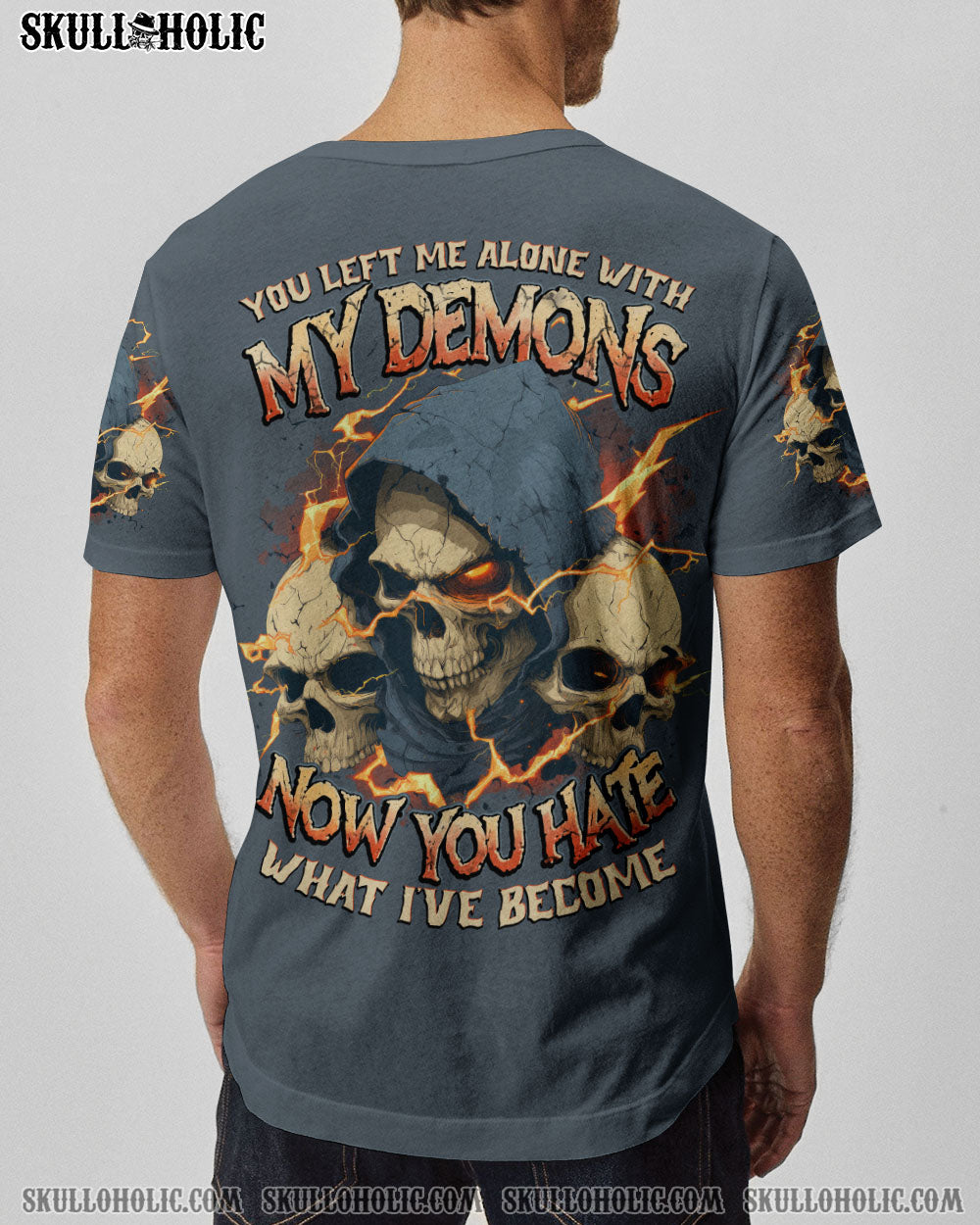 YOU LEFT ME ALONE WITH MY DEMONS ALL OVER PRINT - TYTD2010252