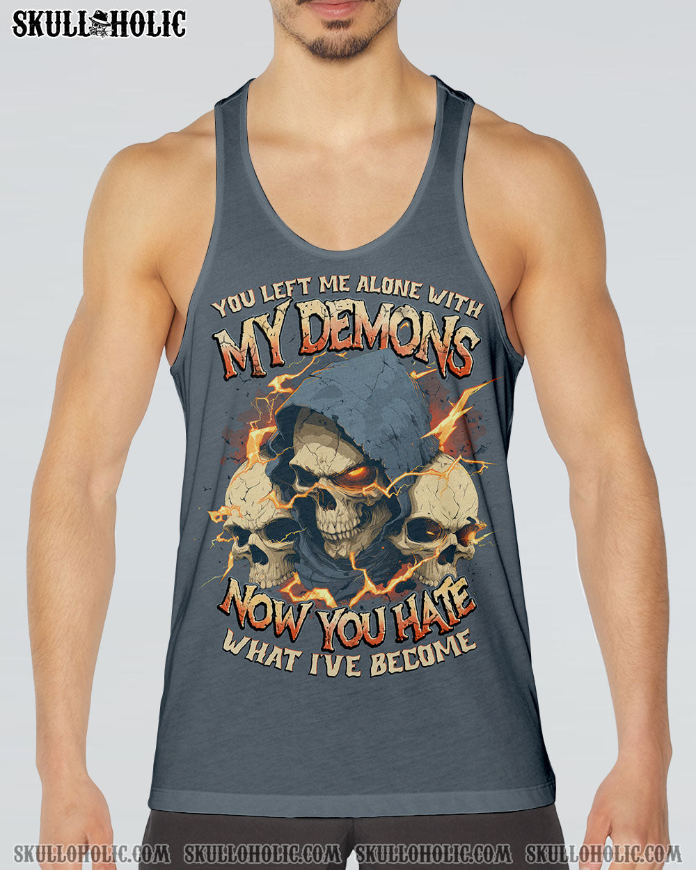 YOU LEFT ME ALONE WITH MY DEMONS ALL OVER PRINT - TYTD2010252