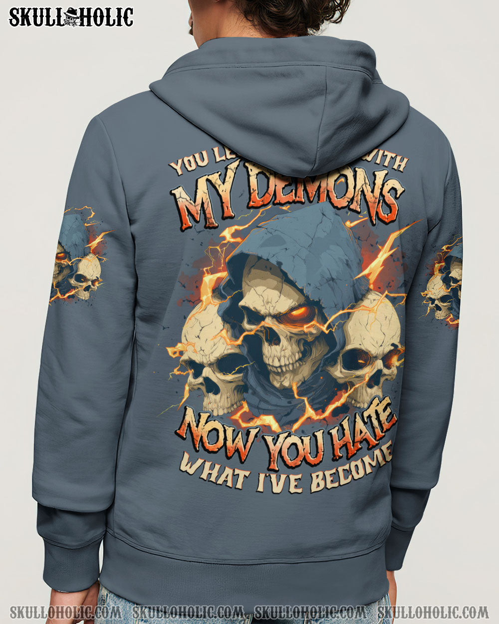 YOU LEFT ME ALONE WITH MY DEMONS ALL OVER PRINT - TYTD2010252