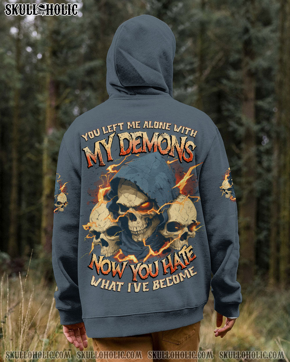 YOU LEFT ME ALONE WITH MY DEMONS ALL OVER PRINT - TYTD2010252