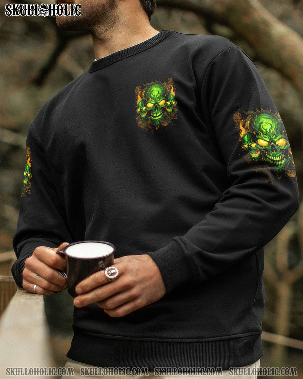 LOYALTY MAKES YOU FAMILY SKULL ALL OVER PRINT - TYTD2506252