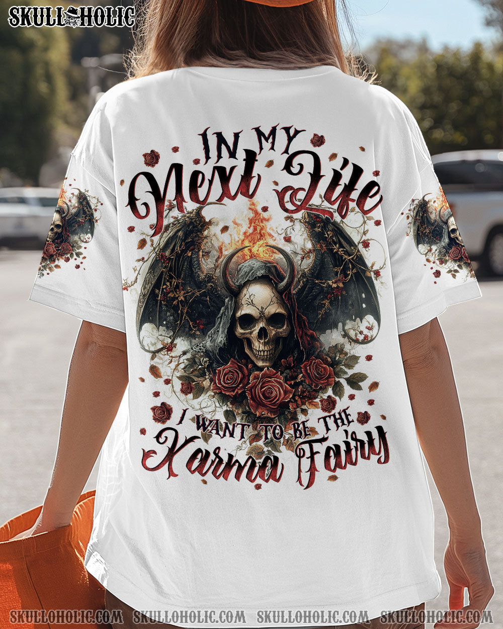 KARMA FAIRY SKULL ALL OVER PRINT - TYTM3009242