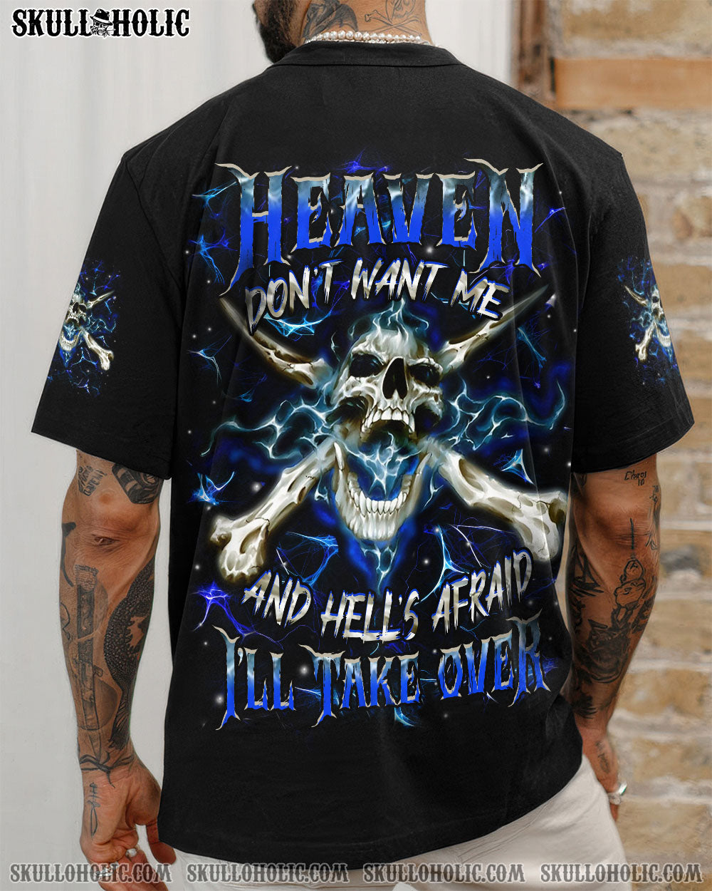 HEAVEN DON'T WANT ME ALL OVER PRINT - YHHN1009251