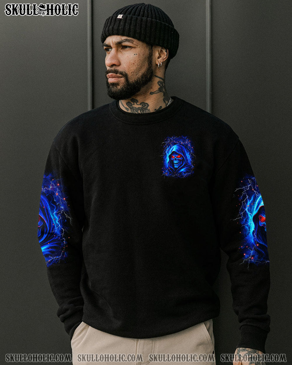 I AM WHO I AM SKULL REAPER ALL OVER PRINT - YHHN1710251