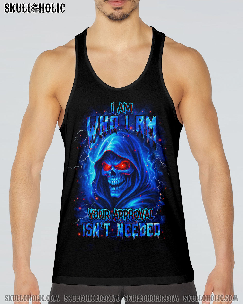 I AM WHO I AM SKULL REAPER ALL OVER PRINT - YHHN1710251