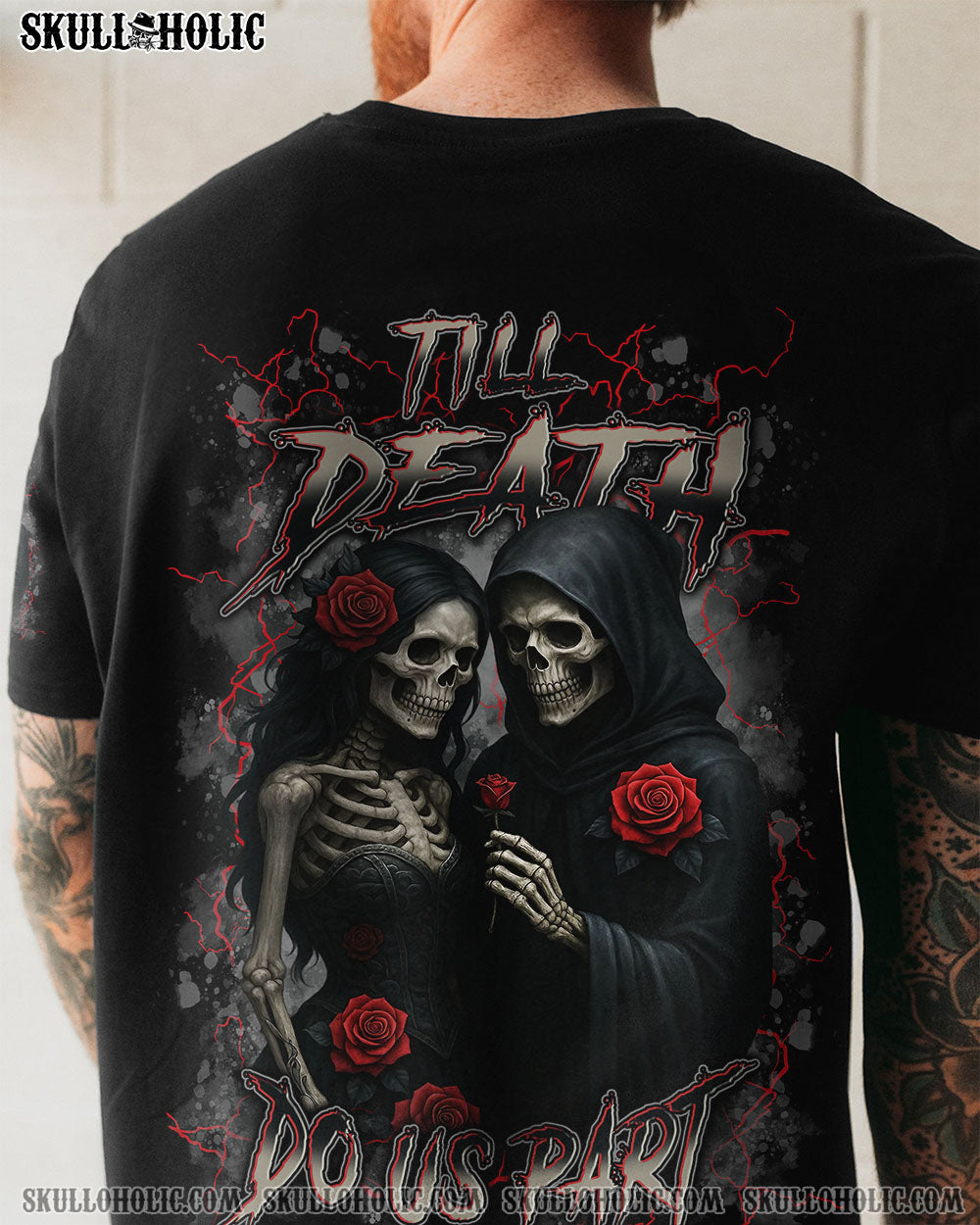 TILL DEATH DO US PART COUPLE ALL OVER PRINT - YHLN0408251