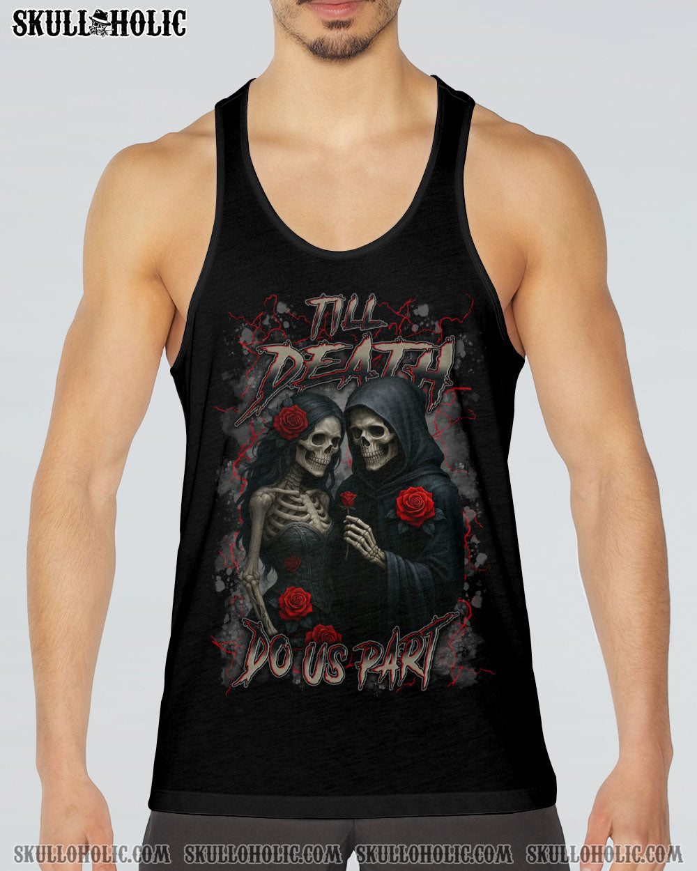 TILL DEATH DO US PART COUPLE ALL OVER PRINT - YHLN0408251