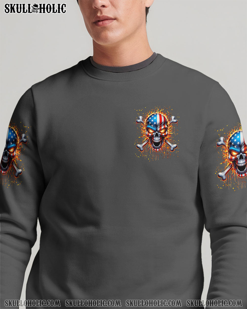 AMERICA LIVE IT LOVE IT OR GET THE HELL OUT ALL OVER PRINT - YHLN0910253