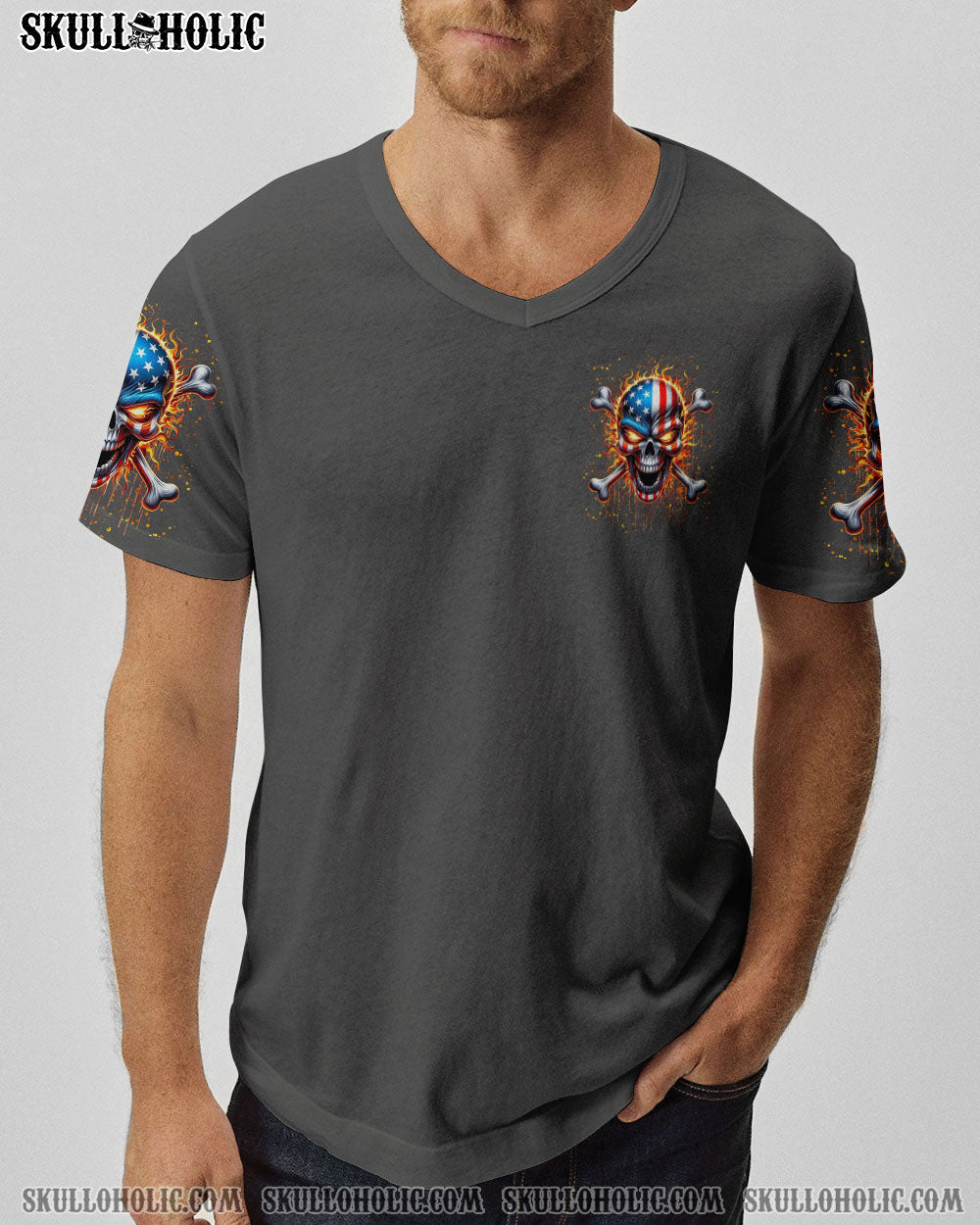AMERICA LIVE IT LOVE IT OR GET THE HELL OUT ALL OVER PRINT - YHLN0910253