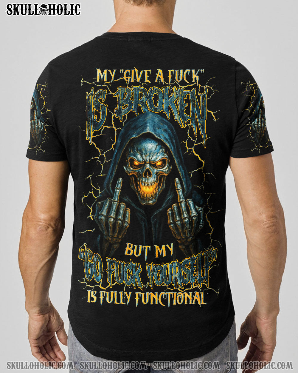 MY GIVE A F IS BROKEN ALL OVER PRINT - YHLN2404251