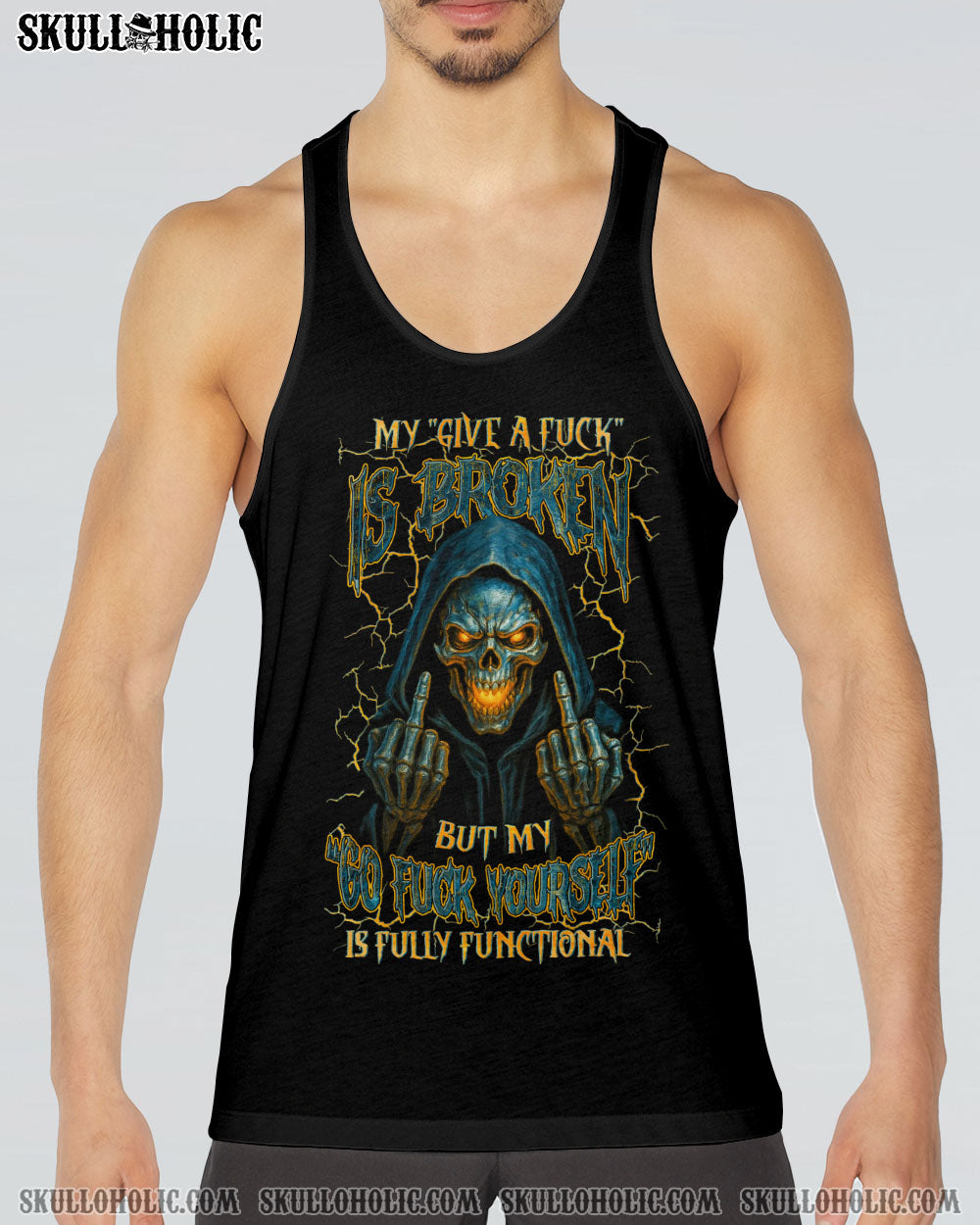 MY GIVE A F IS BROKEN ALL OVER PRINT - YHLN2404251