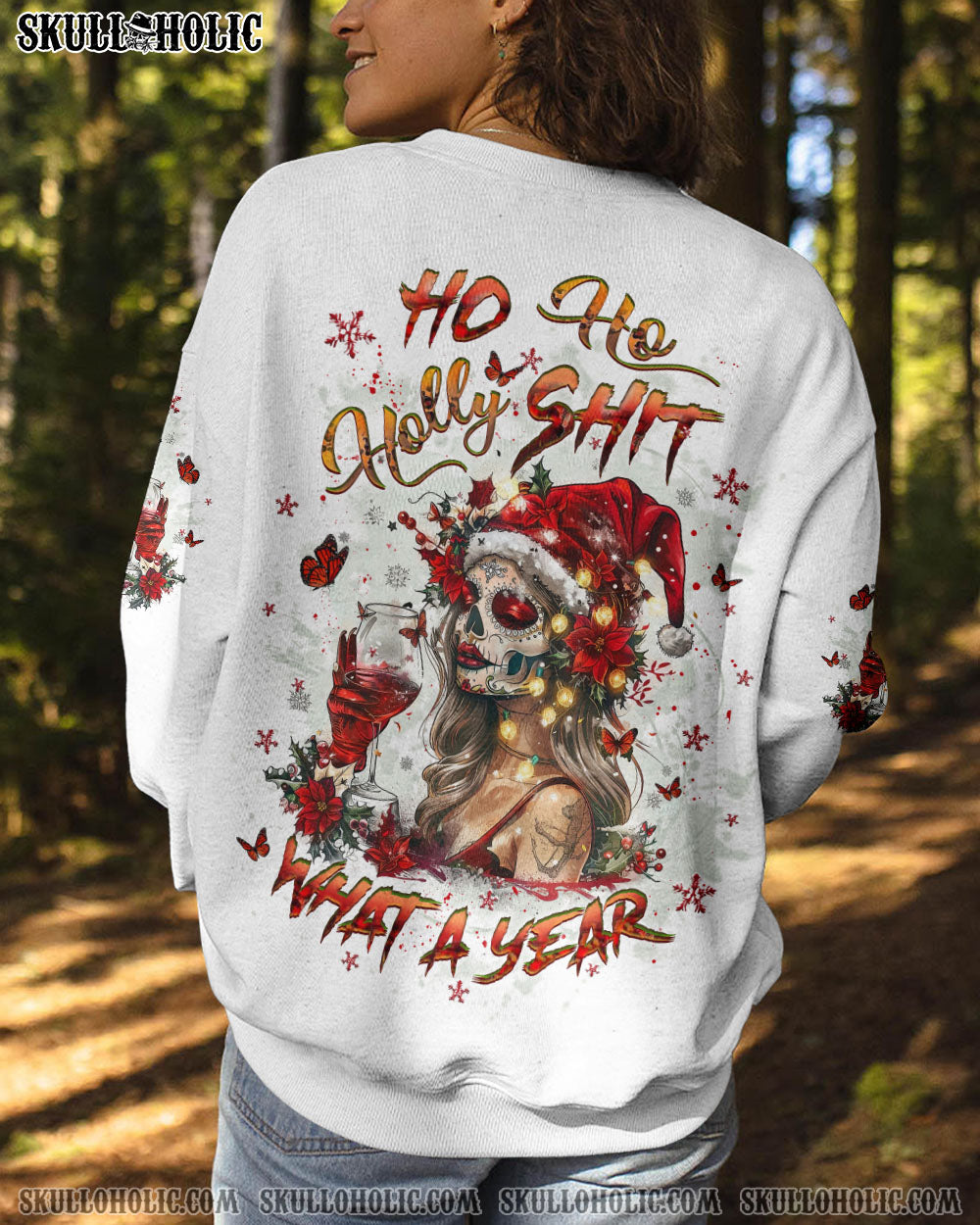 HO HO HOLY S CHRISTMAS ALL OVER PRINT - YHLT0411243