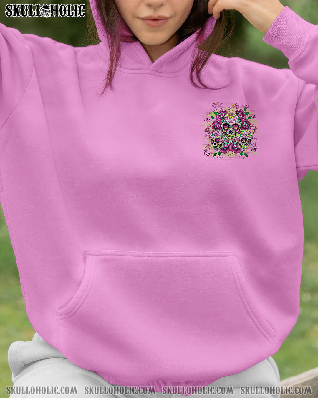I AM A SWEET GIRL BUT IF YOU PISS ME OFF SUGAR SKULL ALL OVER PRINT - YHLT2008254