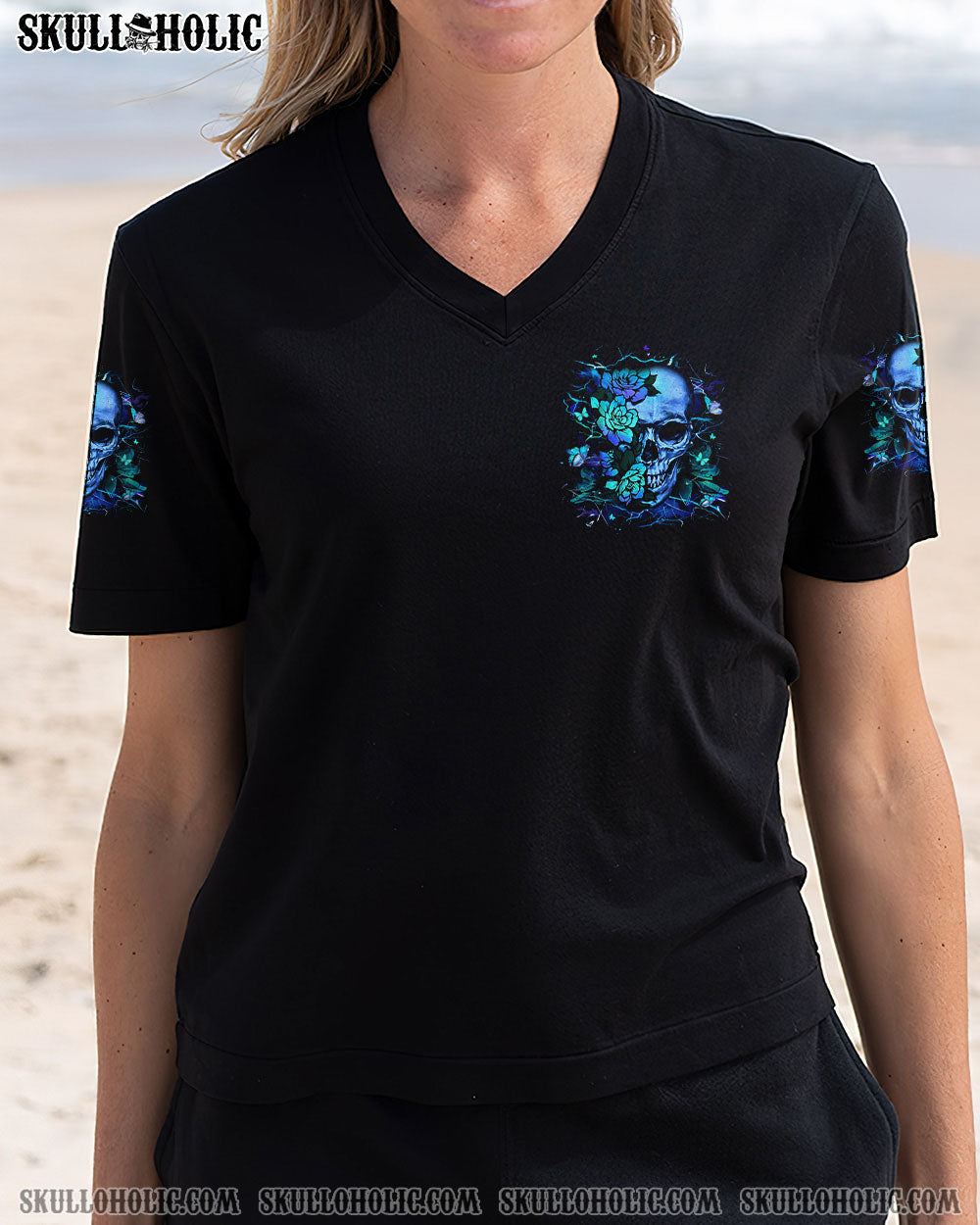DON'T TRY TO FIGURE ME OUT SKULL ALL OVER PRINT - YHLT2304251
