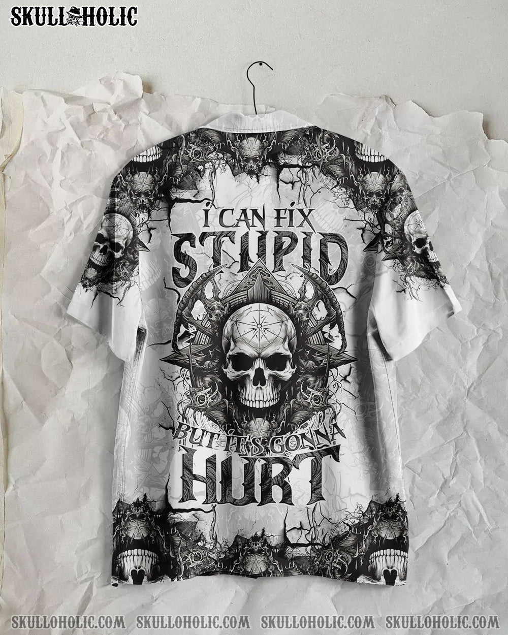 I CAN FIX STUPID BUT IT'S GONNA HURT HAWAIIAN SHIRT - TYTM3010249