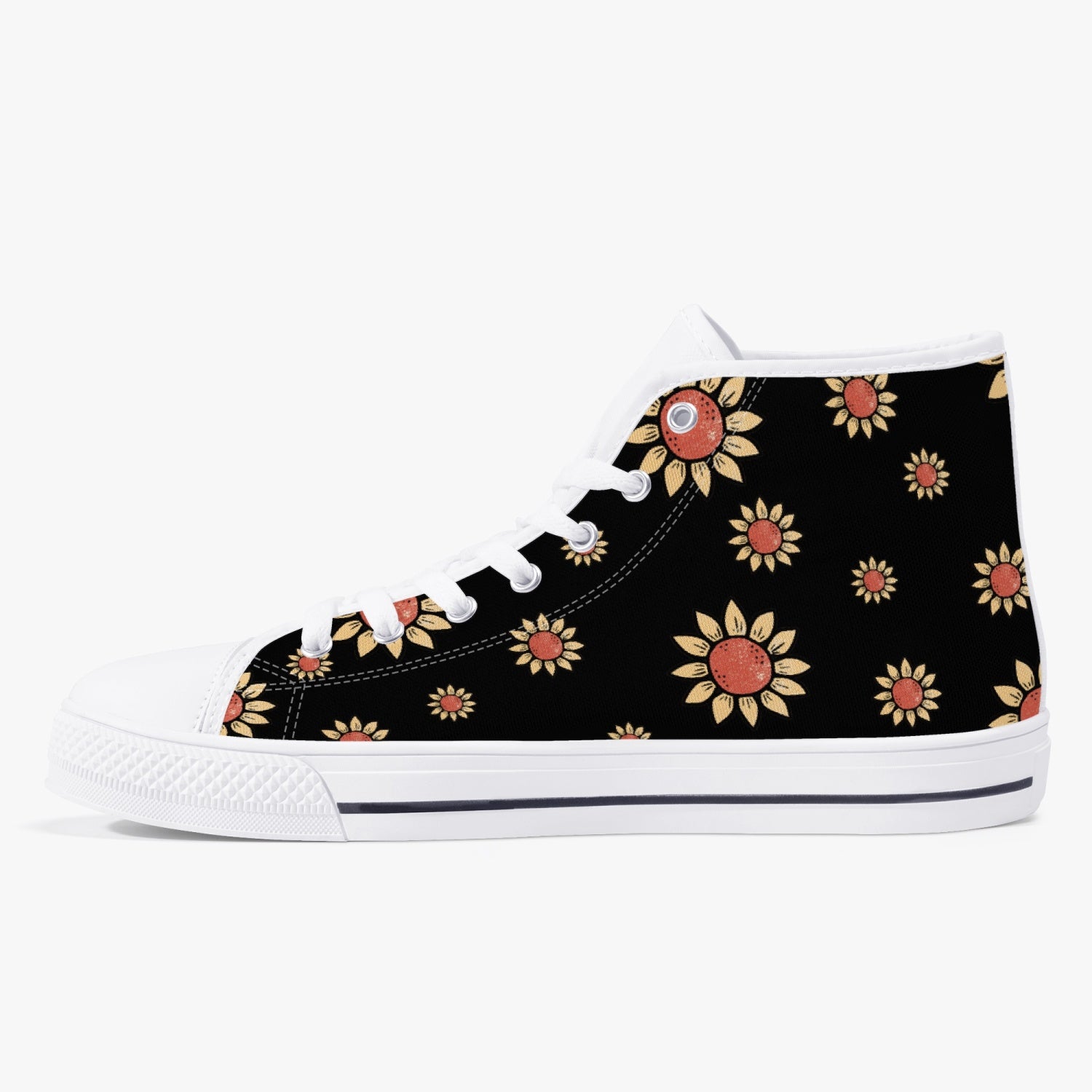 I AM A RAY OF F SUNSHINE HIGH TOP CANVAS SHOES - TY0610222