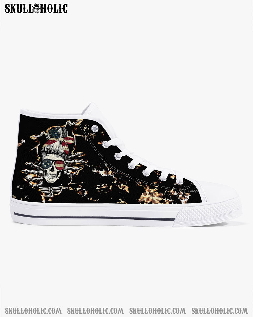 DON'T TRY TO FIGURE ME OUT HIGH TOP CANVAS SHOES  - TLTW2611223