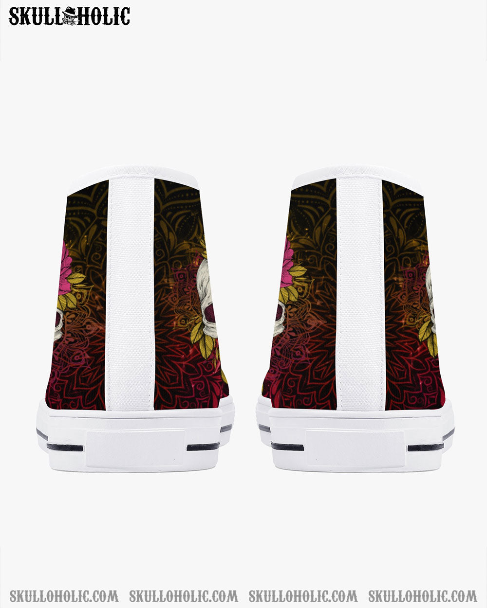 WARNING THIS TATTOOED GIRL HIGH TOP CANVAS SHOES - YHHG0911222