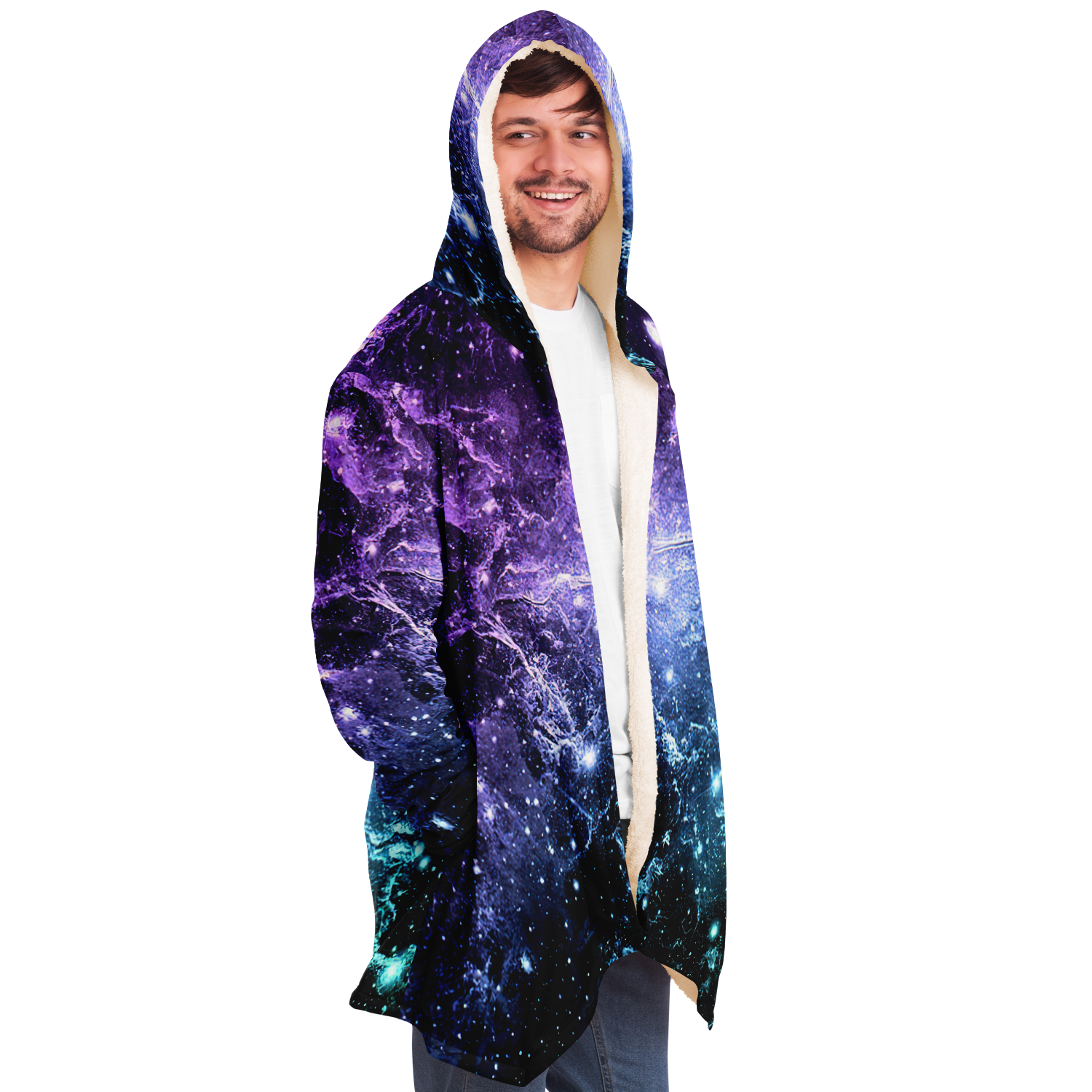 GALAXY SKULL PREMIUM FLEECE CLOAK - TLTR0908225