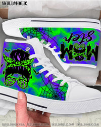 MOMSTER SKULL HIGH TOP CANVAS SHOES - TLTW2308223