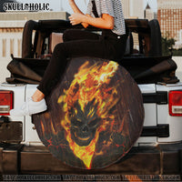 ONE DAY FLAMING SKULL AUTOMOTIVE - TLNX2104224