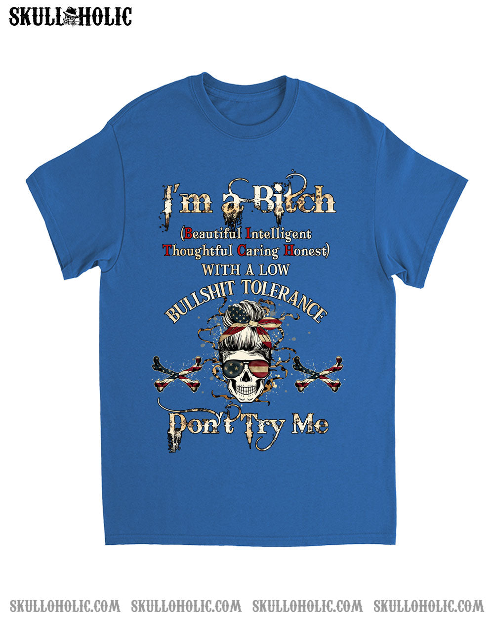 I'M A B DON'T TRY ME COTTON SHIRT - YHHG1412224