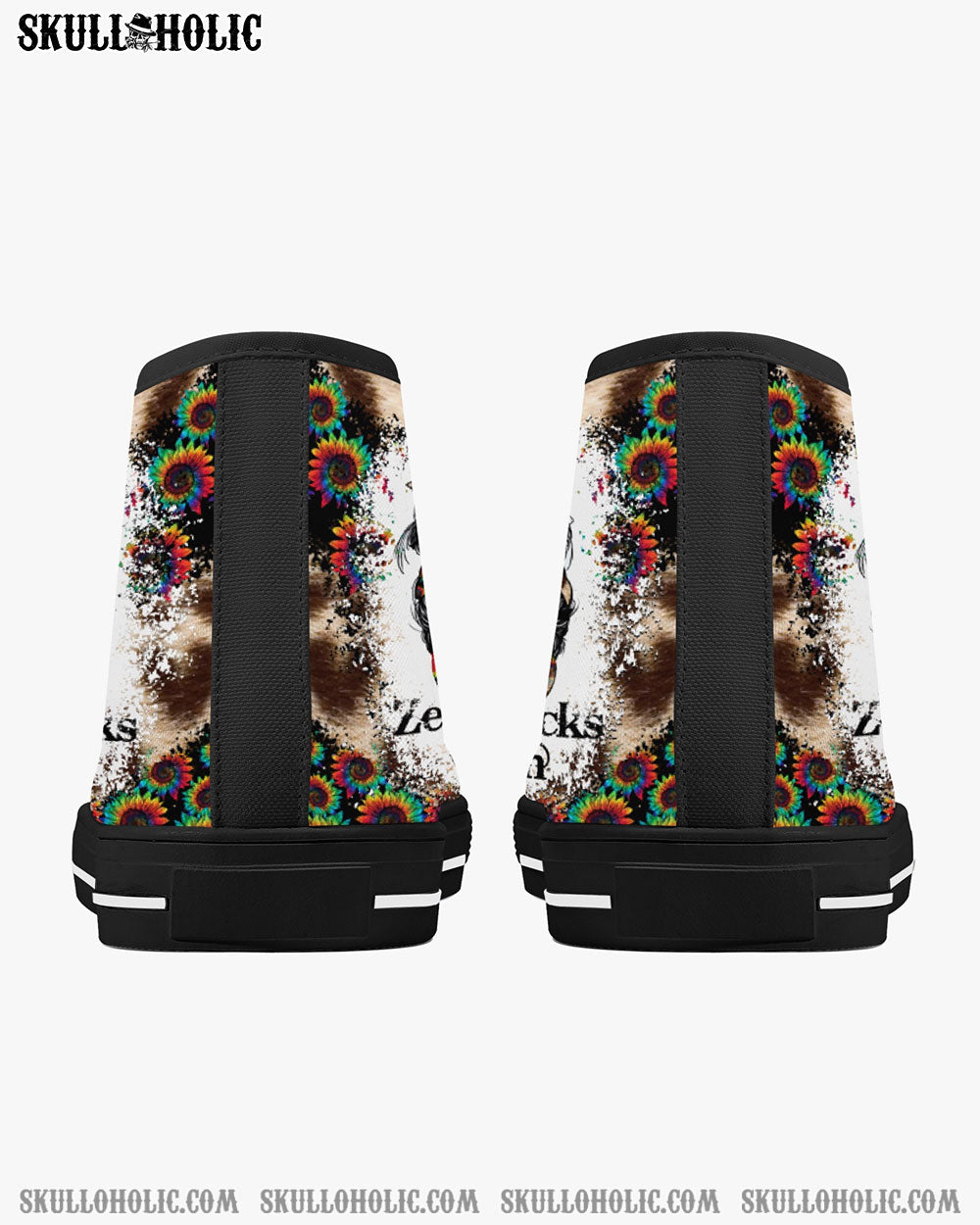 ZERO F GIVEN LEOPARD SUNFLOWER HIGH TOP CANVAS SHOES - TLNZ2704222