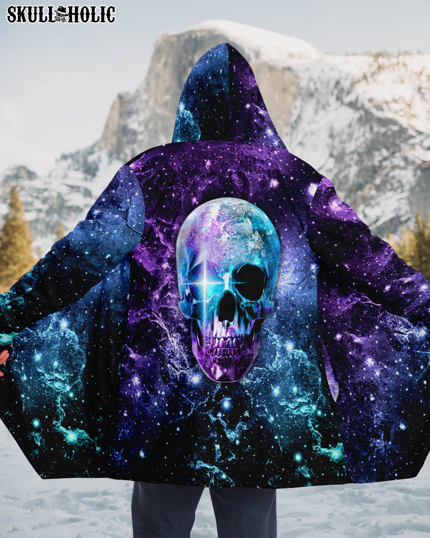 GALAXY SKULL PREMIUM FLEECE CLOAK - TLTR0908225