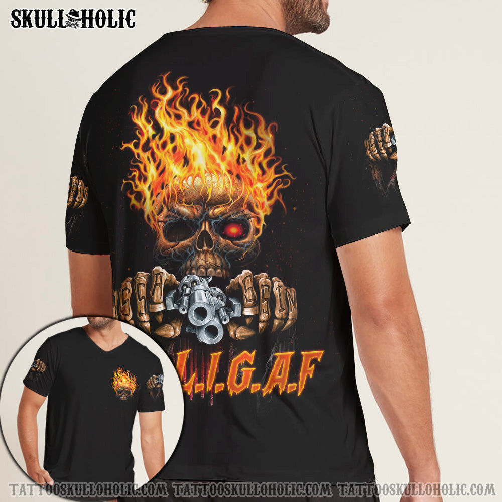(HOT DEAL) DILLIGAF FLAME SKULL WITH G ALL OVER PRINT - TLNX2511214