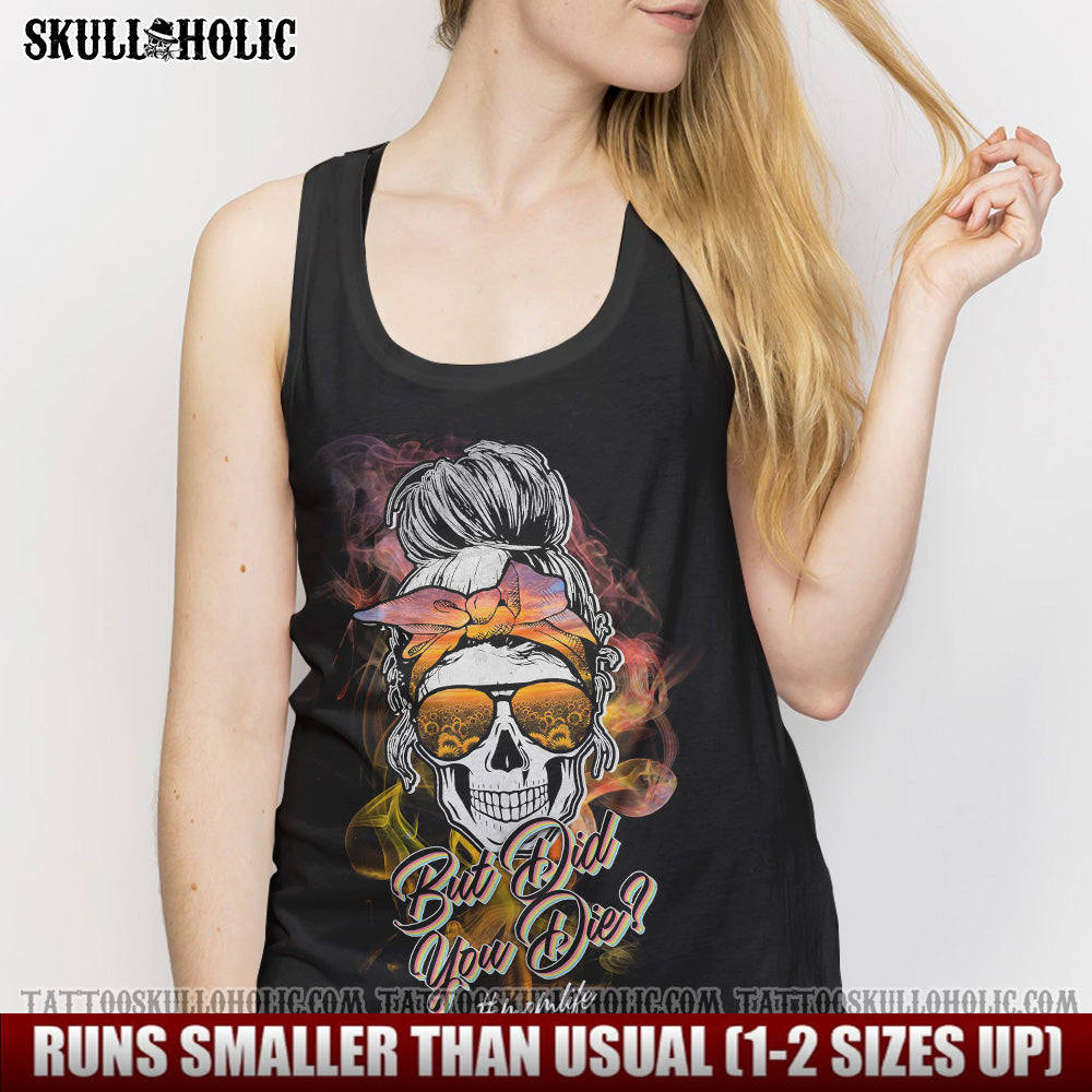 (HOT DEAL) SKL BUT DID YOU DIE SUNFLOWER ALL OVER PRINT - LATG0902212